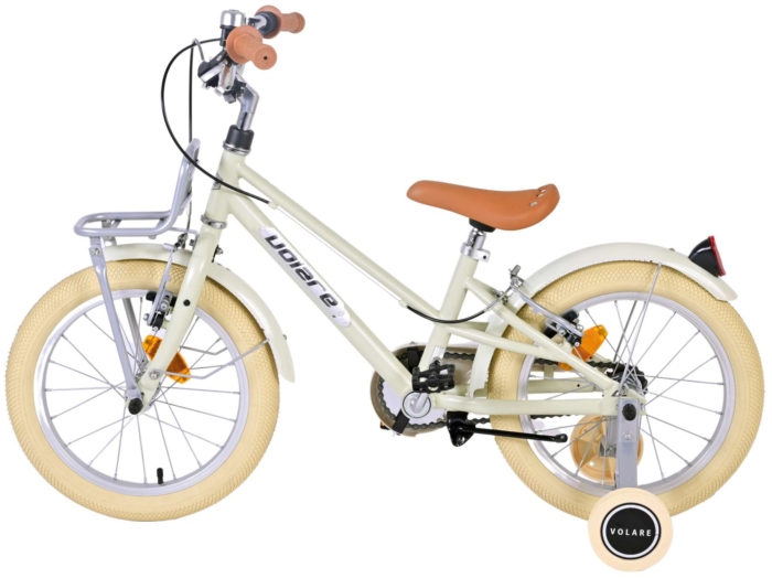 Volare Melody Kinderfiets - Meisjes - 16 inch - Zand - Twee handremmen - Afbeelding 14