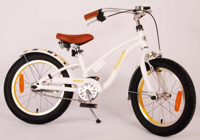 Volare Miracle Cruiser Kinderfiets - Meisjes - 16 inch - Wit - Prime Collection - Afbeelding 3