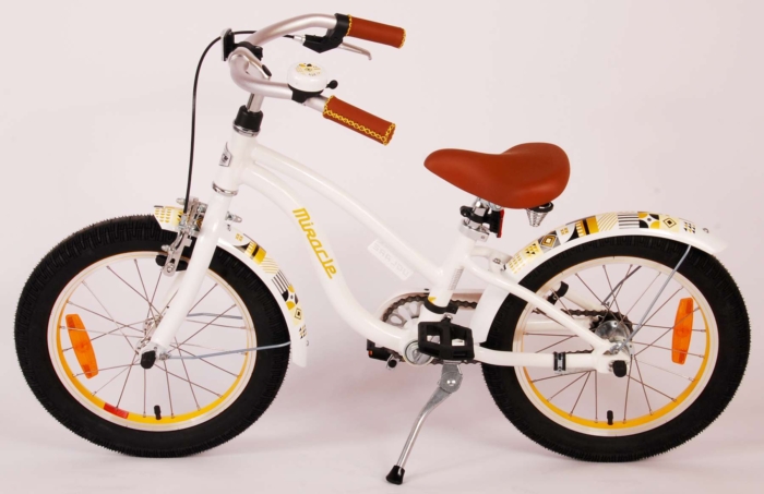 Volare Miracle Cruiser Kinderfiets - Meisjes - 16 inch - Wit - Prime Collection - Afbeelding 12