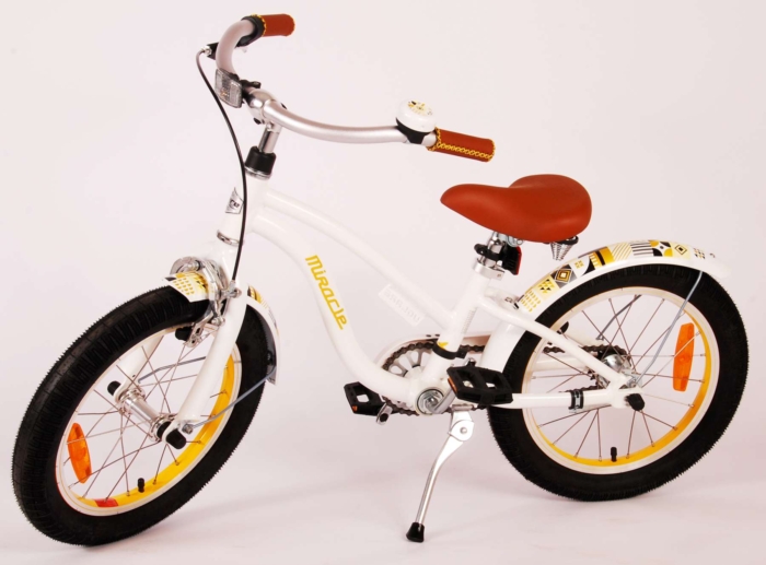 Volare Miracle Cruiser Kinderfiets - Meisjes - 16 inch - Wit - Prime Collection - Afbeelding 13