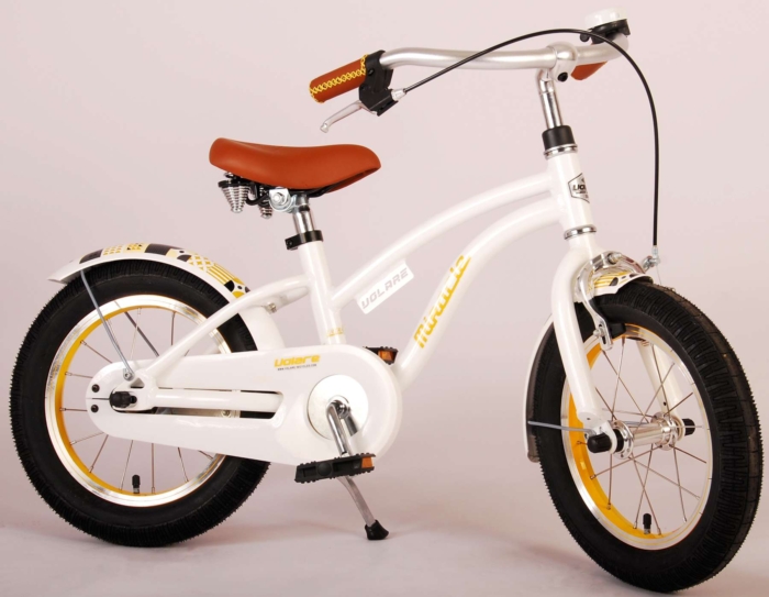 Volare Miracle Kinderfiets - Meisjes - 14 inch - Wit - Prime Collection - Afbeelding 3