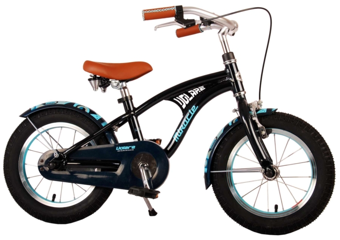 Volare Miracle Cruiser Kinderfiets - Jongens - 14 inch - Mat Blauw - Prime Collection - Afbeelding 2