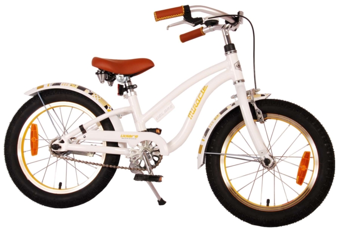 Volare Miracle Cruiser Kinderfiets - Meisjes - 16 inch - Wit - Prime Collection - Afbeelding 2