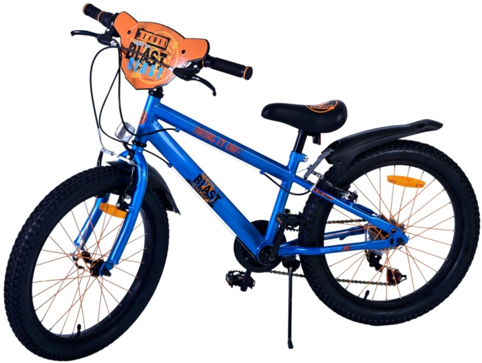 NERF Kinderfiets - Jongens - 20 inch - Satijn Blauw - 6 Speed - Afbeelding 8