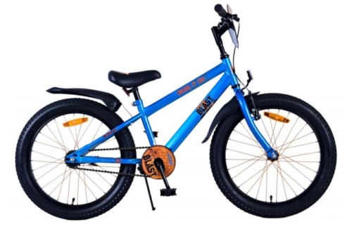 NERF Kinderfiets - Jongens - 20 inch - Satijn Blauw