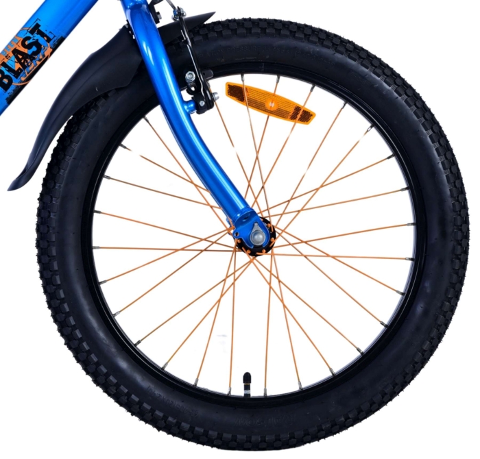 NERF Kinderfiets - Jongens - 20 inch - Satijn Blauw - Afbeelding 4