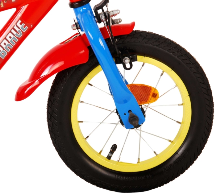 Paw Patrol Kinderfiets - Jongens - 12 inch - Rood/Blauw - Afbeelding 5