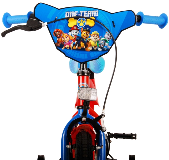 Paw Patrol Kinderfiets - Jongens - 14 inch - Rood/Blauw - Afbeelding 12