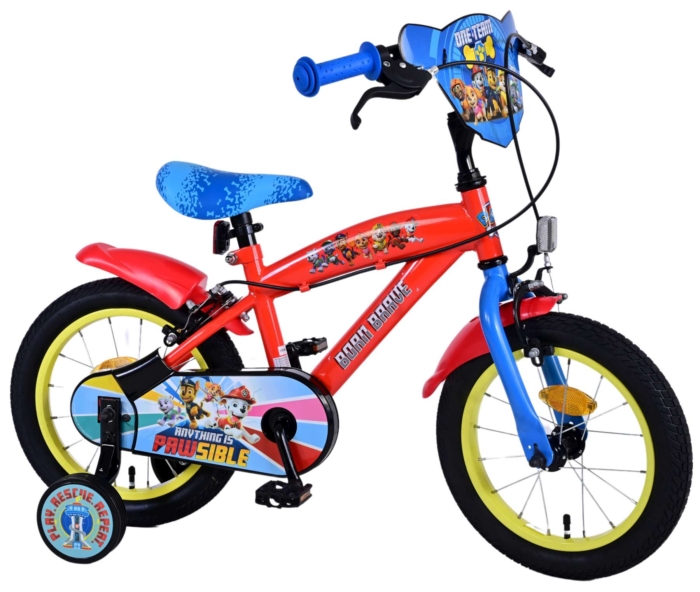 Paw Patrol Kinderfiets - Jongens - 14 inch - Twee handremmen - Afbeelding 2