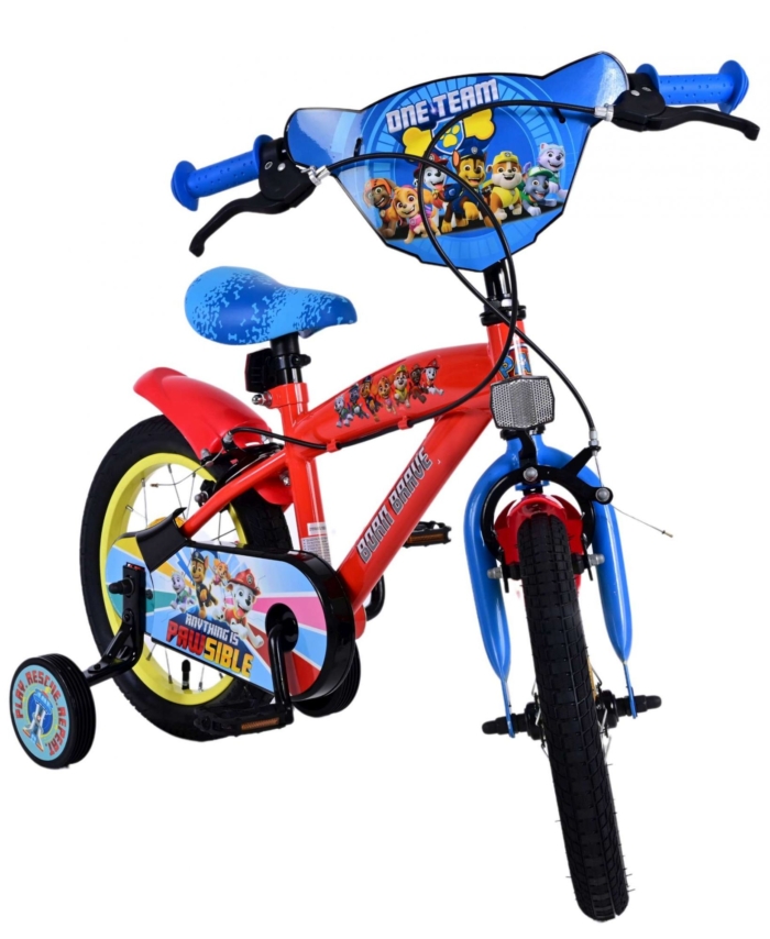 Paw Patrol Kinderfiets - Jongens - 14 inch - Twee handremmen - Afbeelding 6