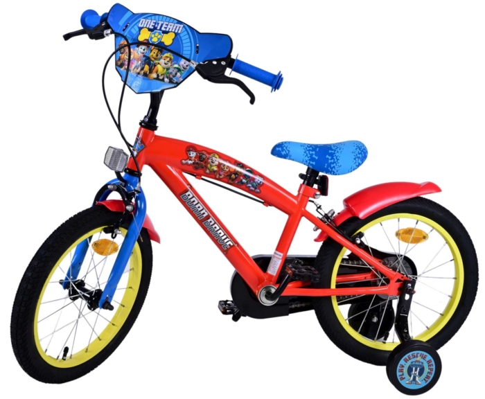 Paw Patrol Kinderfiets - Jongens - 16 inch - Rood - Twee handremmen - Afbeelding 9