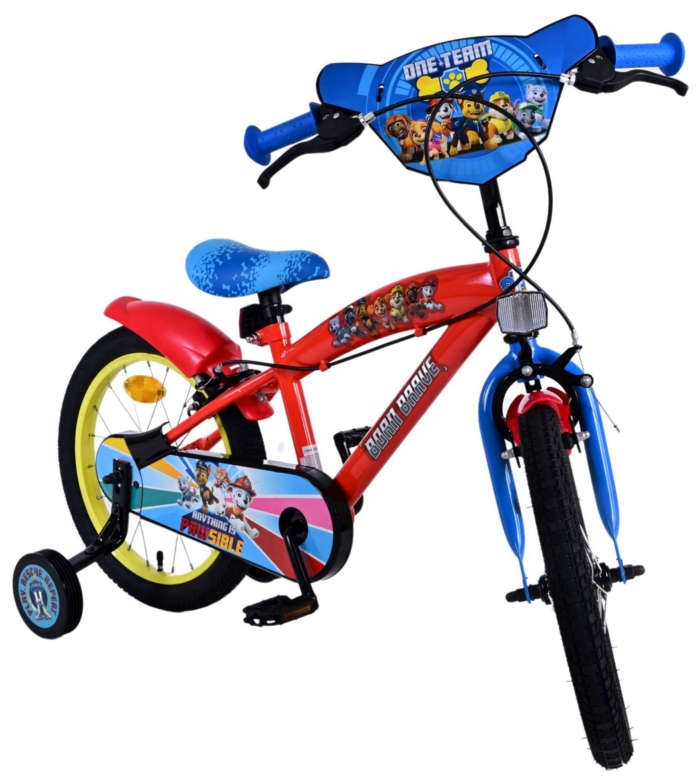 Paw Patrol Kinderfiets - Jongens - 16 inch - Rood - Twee handremmen - Afbeelding 6