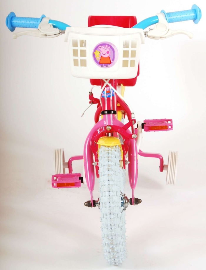 Peppa Pig Kinderfiets - Meisjes - 12 inch - Roze - Twee handremmen - Afbeelding 10