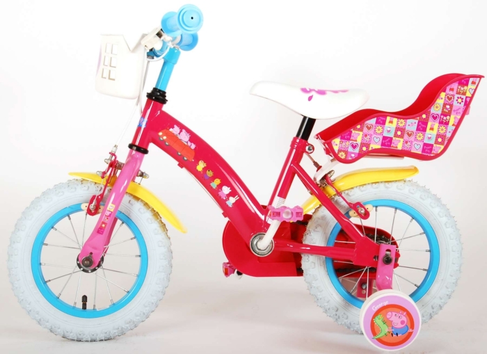 Peppa Pig Kinderfiets - Meisjes - 12 inch - Roze - Twee handremmen - Afbeelding 12