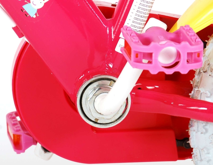 Peppa Pig Kinderfiets - Meisjes - 12 inch - Roze - Twee handremmen - Afbeelding 14