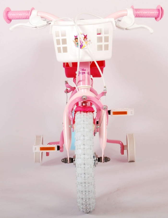 Disney Princess Kinderfiets - Meisjes - 12 inch - Roze - Twee Handremmen - Afbeelding 11