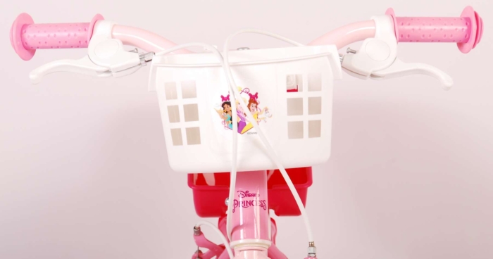 Disney Princess Kinderfiets - Meisjes - 12 inch - Roze - Twee Handremmen - Afbeelding 12