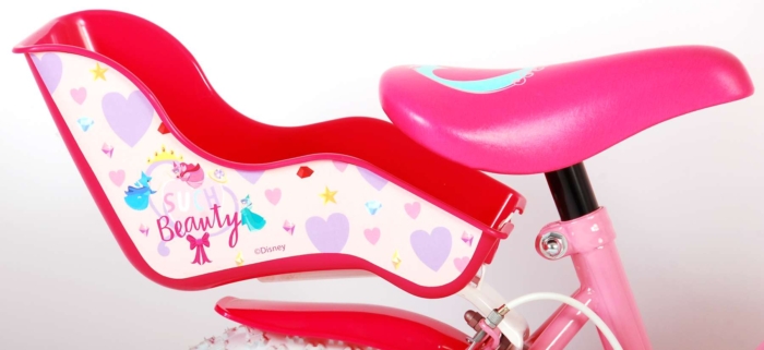 Disney Princess Kinderfiets - Meisjes - 12 inch - Roze - Twee Handremmen - Afbeelding 8