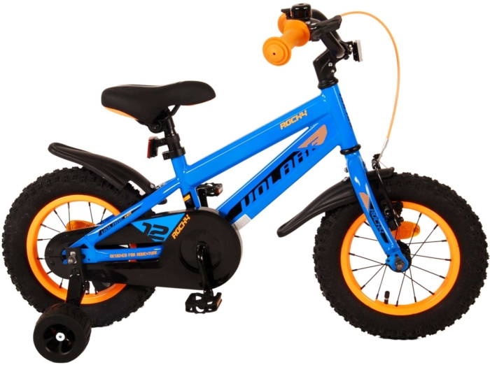 Volare Rocky Kinderfiets - Jongens - 12 inch - Blauw - Afbeelding 2