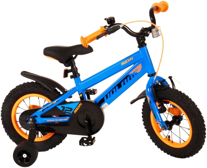 Volare Rocky Kinderfiets - Jongens - 12 inch - Blauw - Afbeelding 3