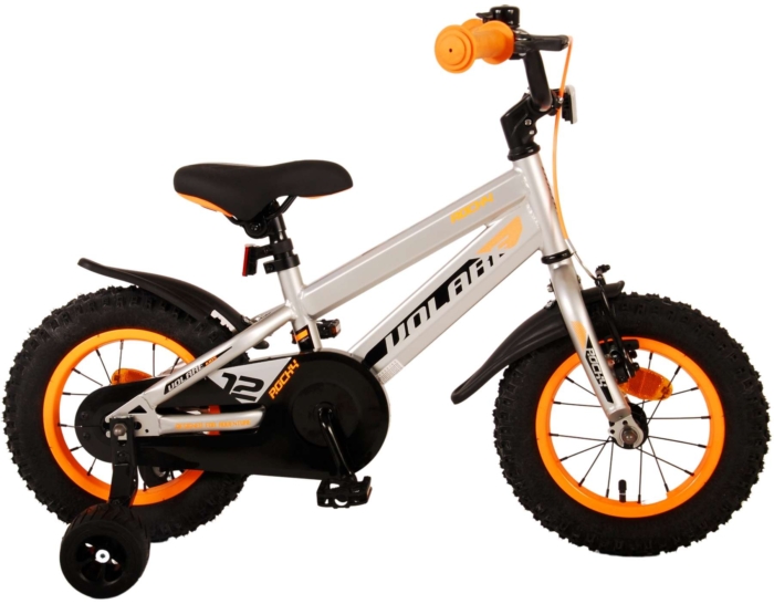 Volare Rocky Kinderfiets - Jongens - 12 inch - Grijs - Afbeelding 2