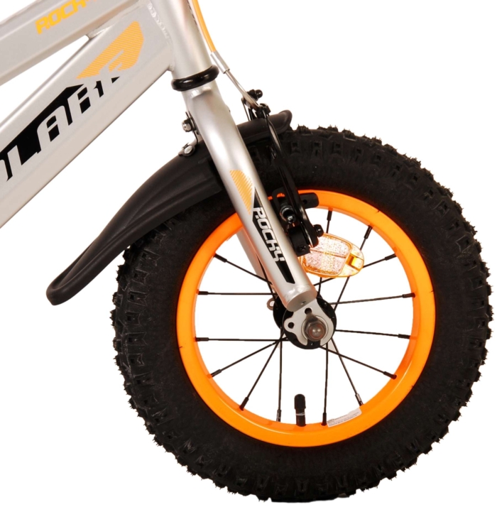 Volare Rocky Kinderfiets - Jongens - 12 inch - Grijs - Afbeelding 5