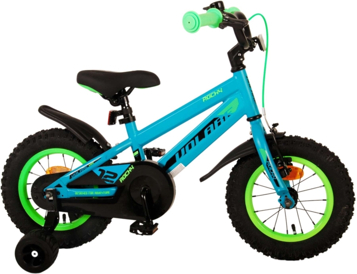 Volare Rocky Kinderfiets - Jongens - 12 inch - Groen - Afbeelding 2