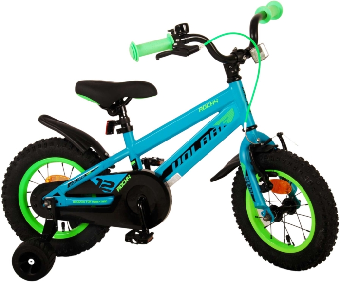 Volare Rocky Kinderfiets - Jongens - 12 inch - Groen - Afbeelding 3