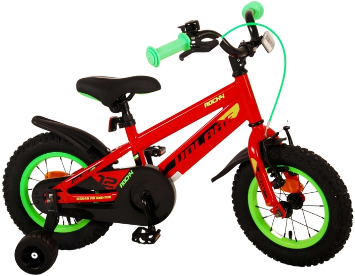 Volare Rocky Kinderfiets - Jongens - 12 inch - Rood - Afbeelding 3