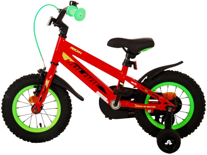 Volare Rocky Kinderfiets - Jongens - 12 inch - Rood - Afbeelding 13