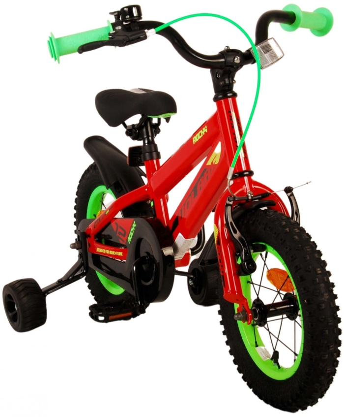 Volare Rocky Kinderfiets - Jongens - 12 inch - Rood - Afbeelding 10