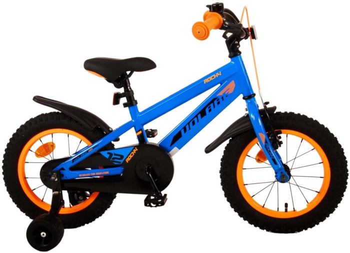 Volare Rocky Kinderfiets - Jongens - 14 inch - Blauw - Afbeelding 2