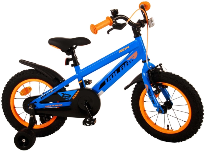 Volare Rocky Kinderfiets - Jongens - 14 inch - Blauw - Afbeelding 3