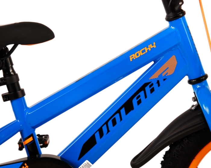 Volare Rocky Kinderfiets - Jongens - 14 inch - Blauw - Afbeelding 7