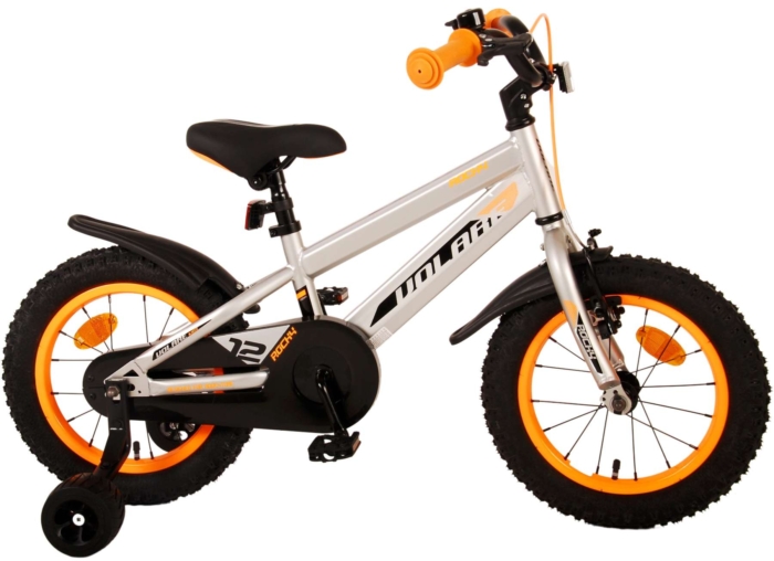 Volare Rocky Kinderfiets - Jongens - 14 inch - Grijs - Afbeelding 2