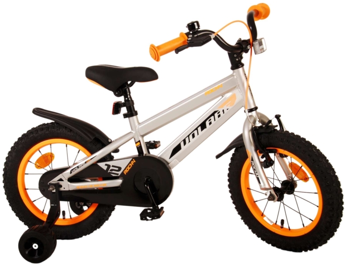 Volare Rocky Kinderfiets - Jongens - 14 inch - Grijs - Afbeelding 3