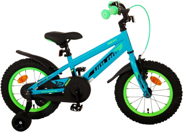 Volare Rocky Kinderfiets - Jongens - 14 inch - Groen - Afbeelding 2