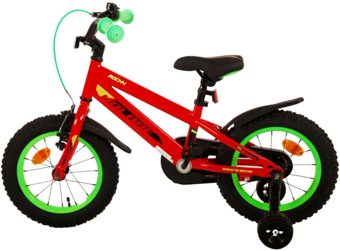 Volare Rocky Kinderfiets - Jongens - 14 inch - Rood - Afbeelding 14