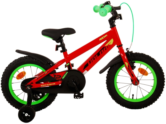 Volare Rocky Kinderfiets - Jongens - 14 inch - Rood - Afbeelding 4