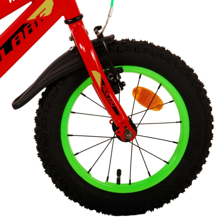 Volare Rocky Kinderfiets - Jongens - 14 inch - Rood - Afbeelding 6