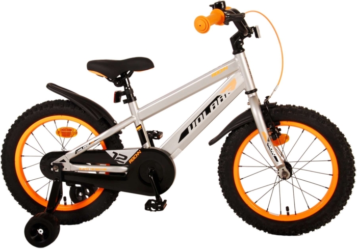 Volare Rocky Kinderfiets - Jongens - 16 inch - Grijs - Afbeelding 2