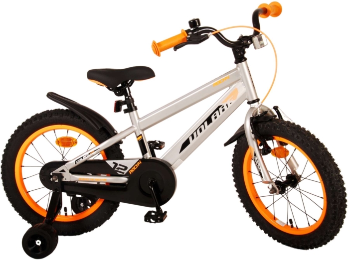 Volare Rocky Kinderfiets - Jongens - 16 inch - Grijs - Afbeelding 3