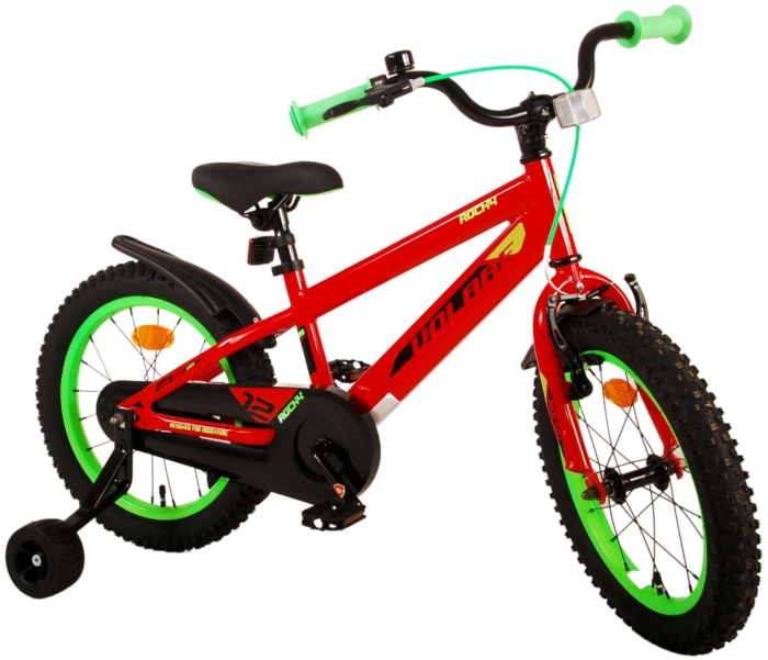 Volare Rocky Kinderfiets - Jongens - 16 inch - Rood - Afbeelding 3