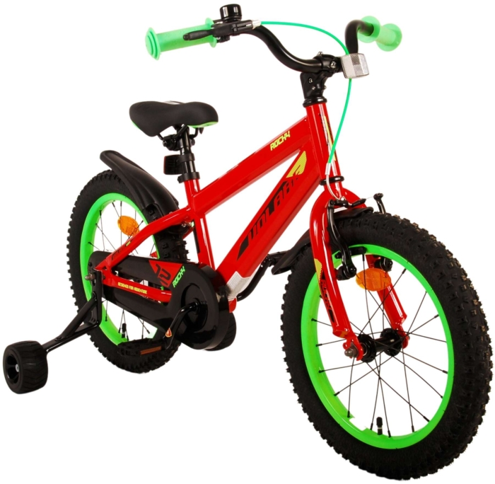 Volare Rocky Kinderfiets - Jongens - 16 inch - Rood - Afbeelding 11