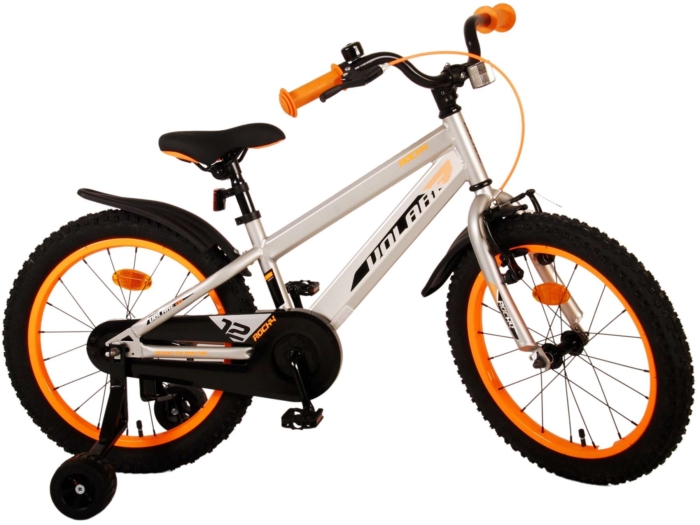 Volare Rocky Kinderfiets - Jongens - 18 inch - Grijs - Afbeelding 3