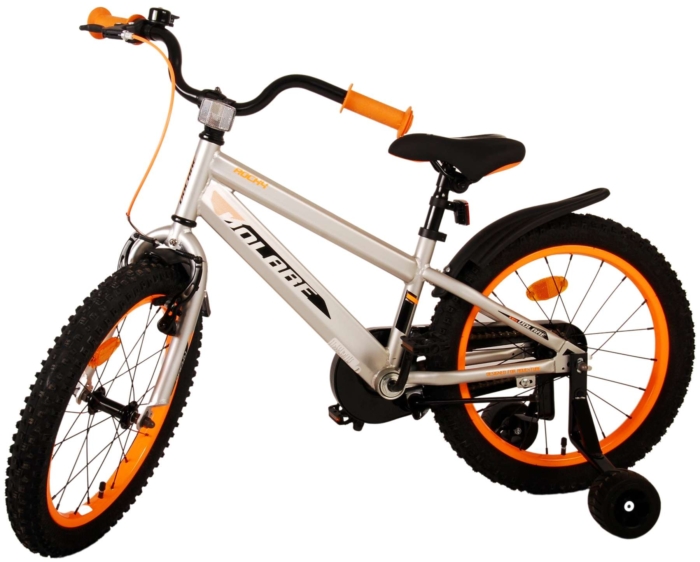 Volare Rocky Kinderfiets - Jongens - 18 inch - Grijs - Afbeelding 14