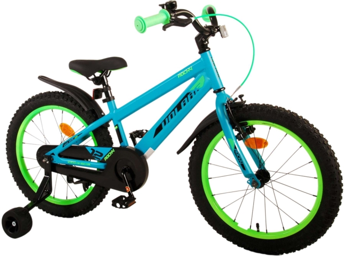 Volare Rocky Kinderfiets - Jongens - 18 inch - Groen - Afbeelding 2