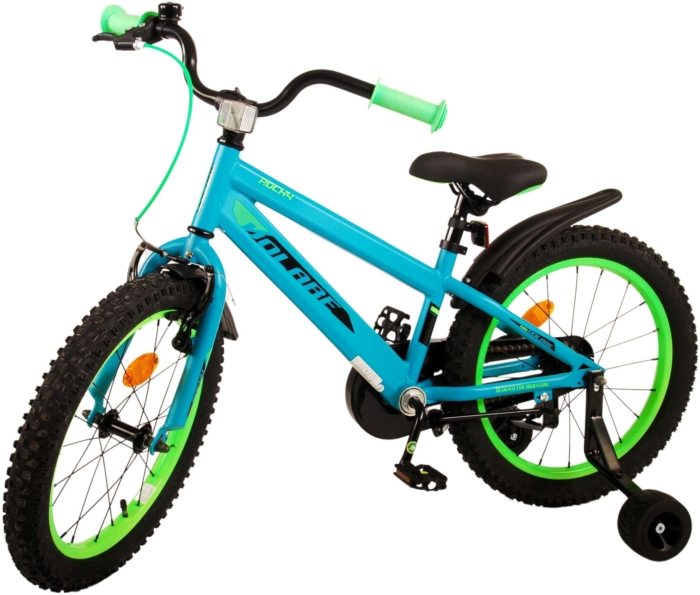 Volare Rocky Kinderfiets - Jongens - 18 inch - Groen - Afbeelding 14