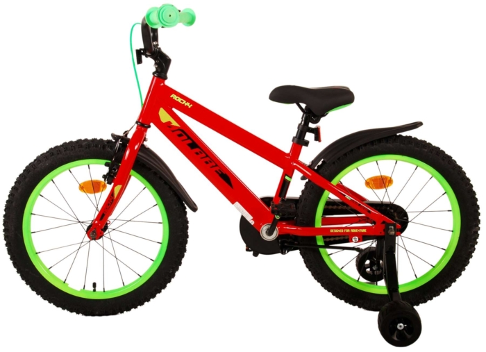 Volare Rocky Kinderfiets - Jongens - 18 inch - Rood - Afbeelding 12