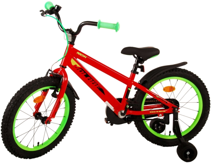 Volare Rocky Kinderfiets - Jongens - 18 inch - Rood - Afbeelding 13